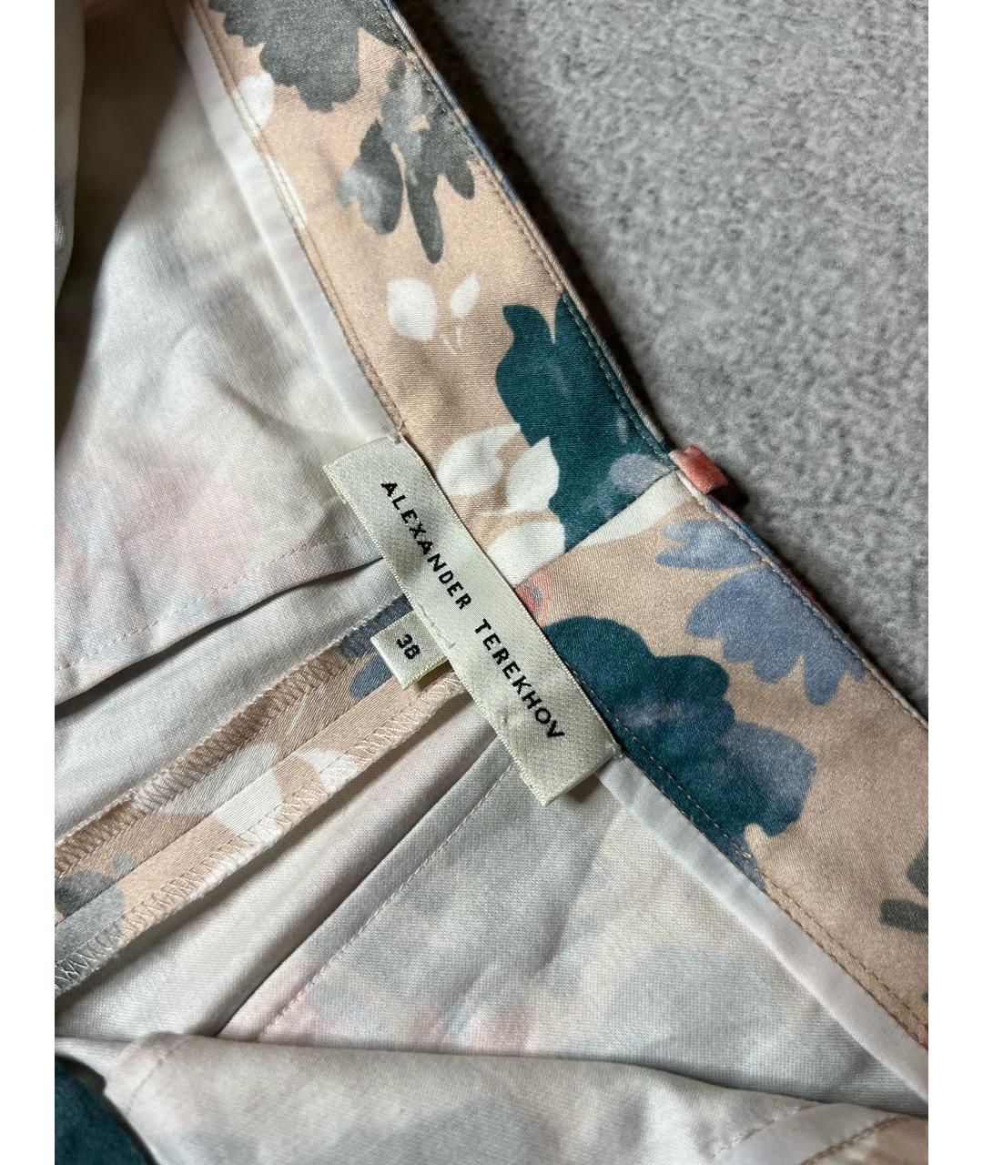 ALEXANDER TEREKHOV Мульти хлопко-эластановые шорты, фото 4