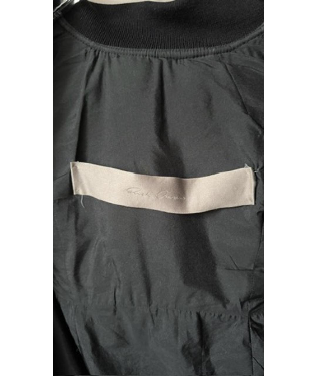 RICK OWENS Черная куртка, фото 3