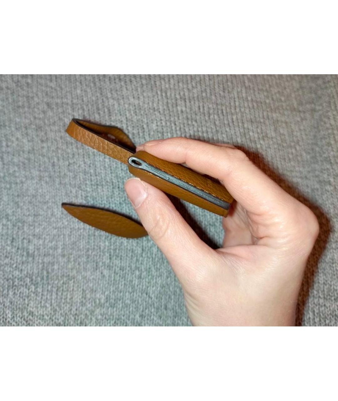 LOUIS VUITTON Коричневая ключница, фото 6