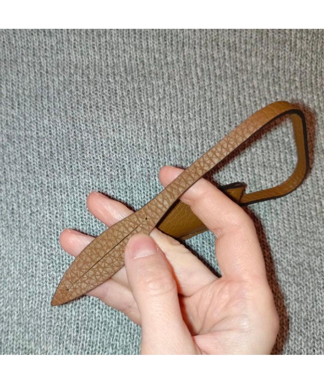 LOUIS VUITTON Коричневая ключница, фото 9