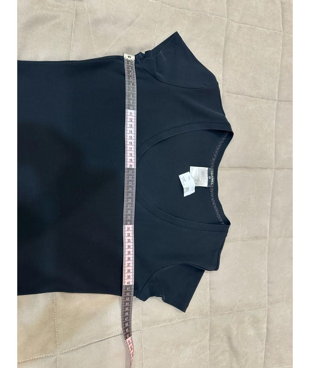 CHANEL Черная футболка, фото 8