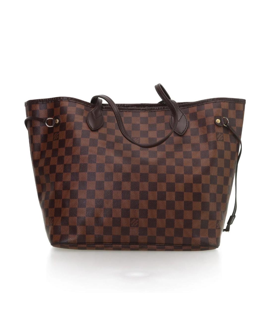 LOUIS VUITTON Коричневая сумка тоут, фото 9