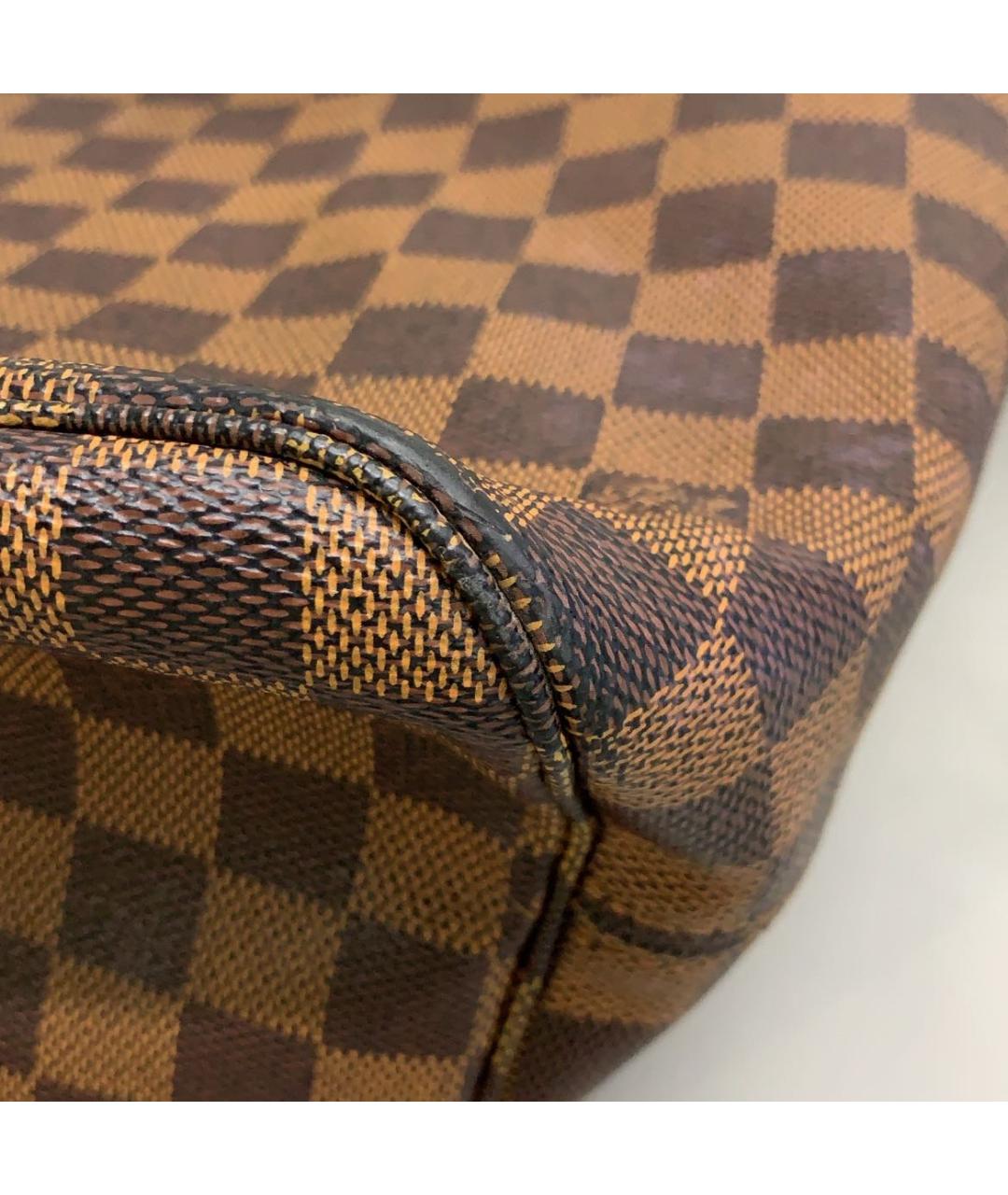 LOUIS VUITTON Коричневая сумка тоут, фото 7