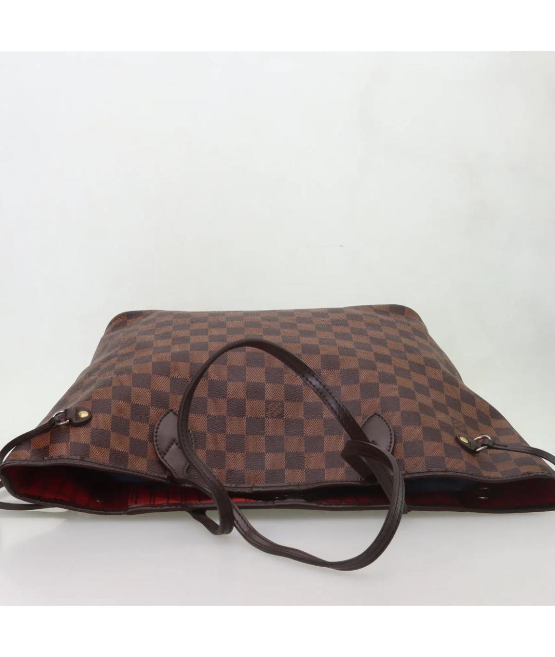 LOUIS VUITTON Коричневая сумка тоут, фото 6