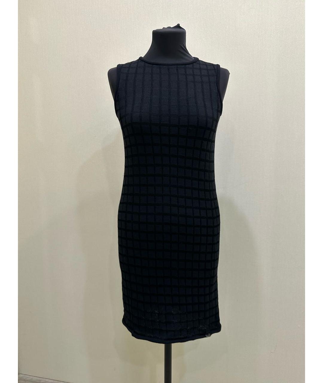 CHANEL Темно-синее платье, фото 2