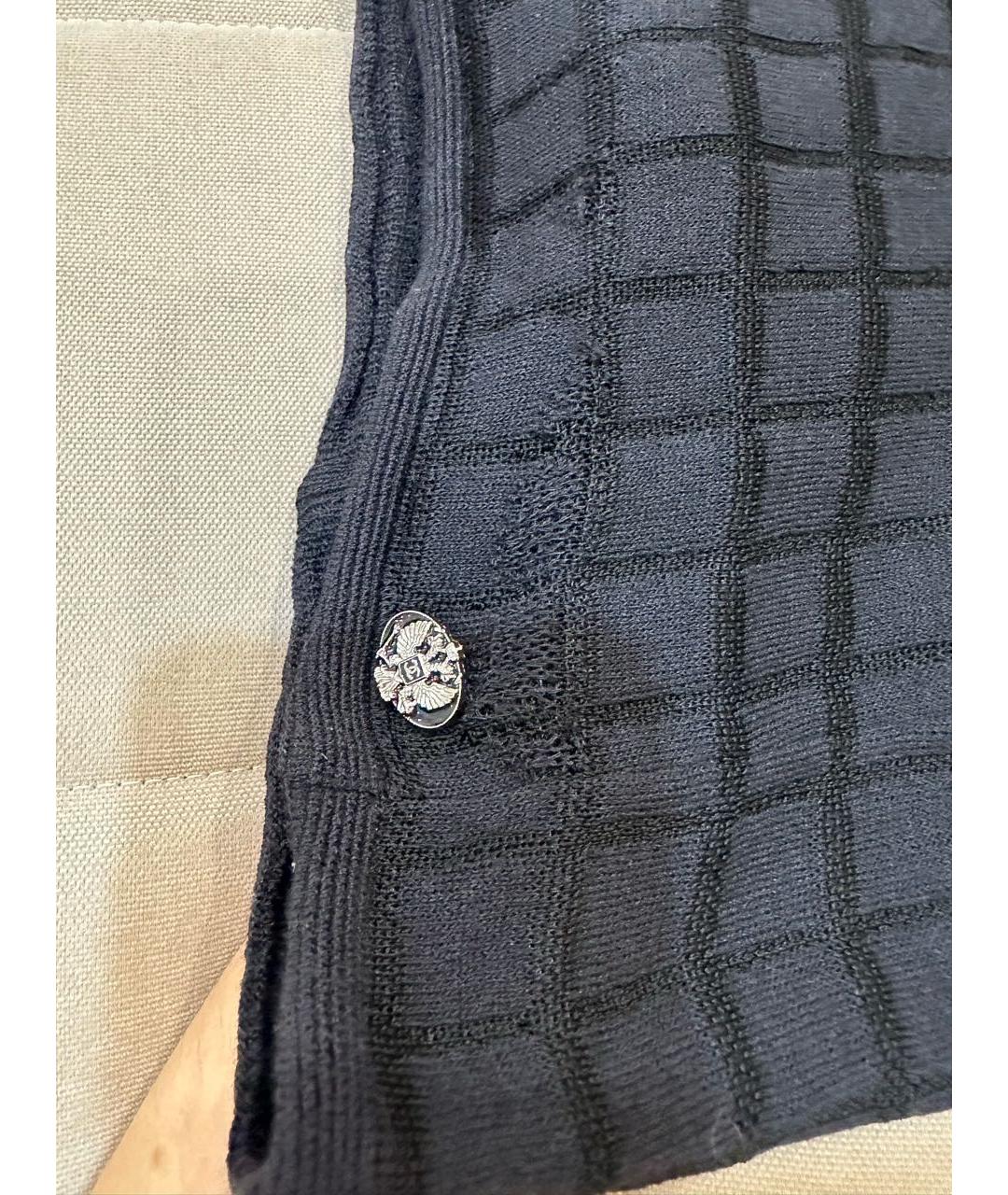 CHANEL Темно-синее платье, фото 6