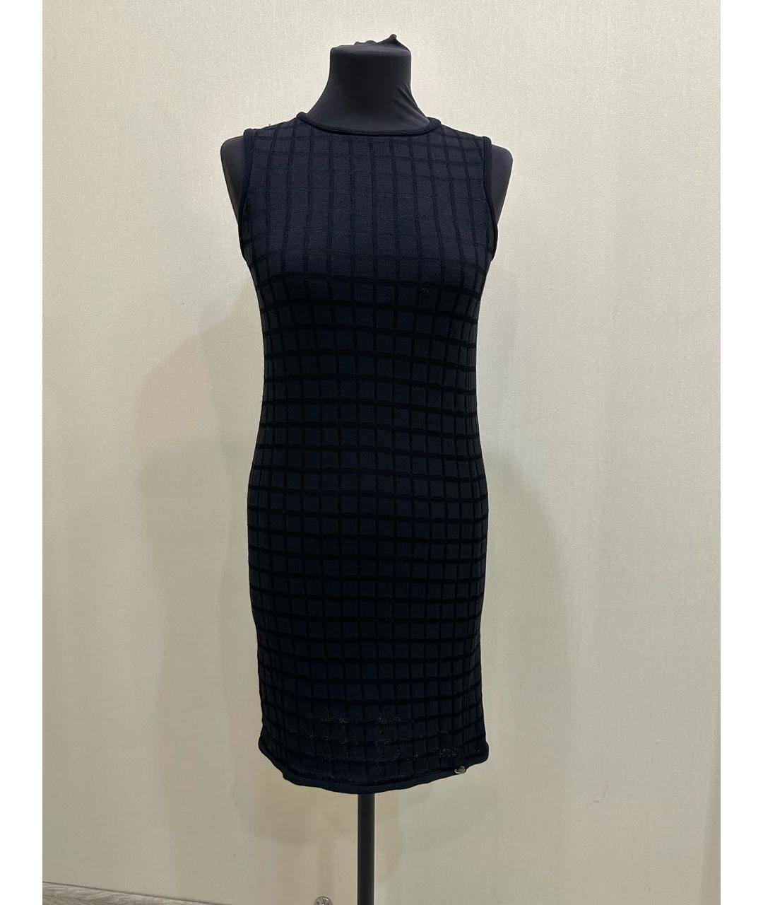 CHANEL Темно-синее платье, фото 9