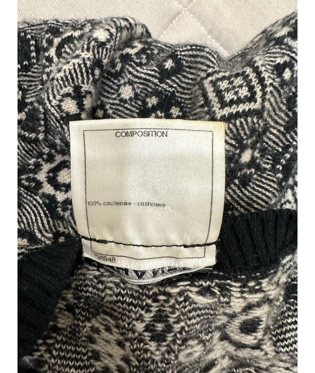 CHANEL Мульти кашемировый джемпер / свитер, фото 6