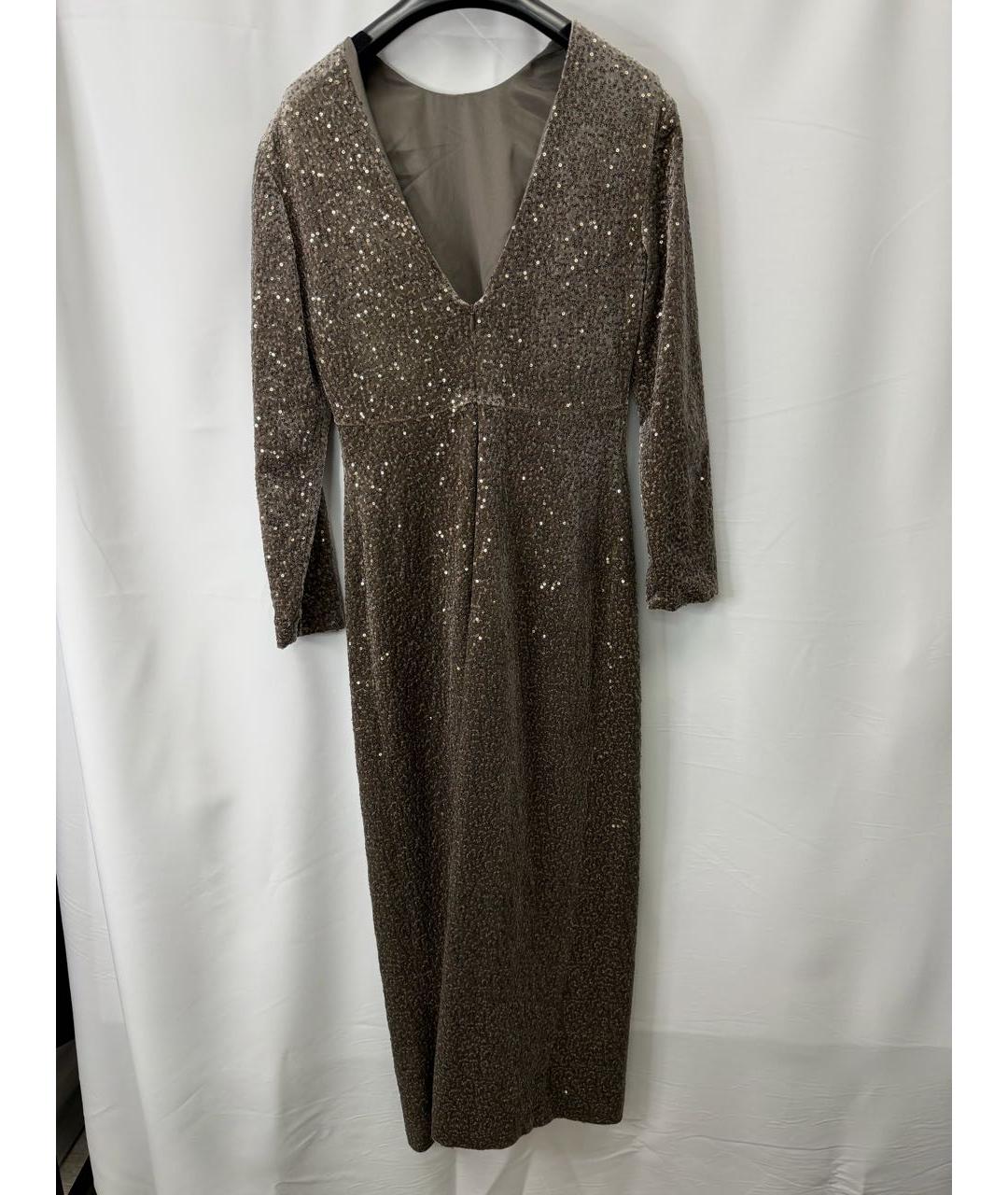 PESERICO Золотое платье, фото 5