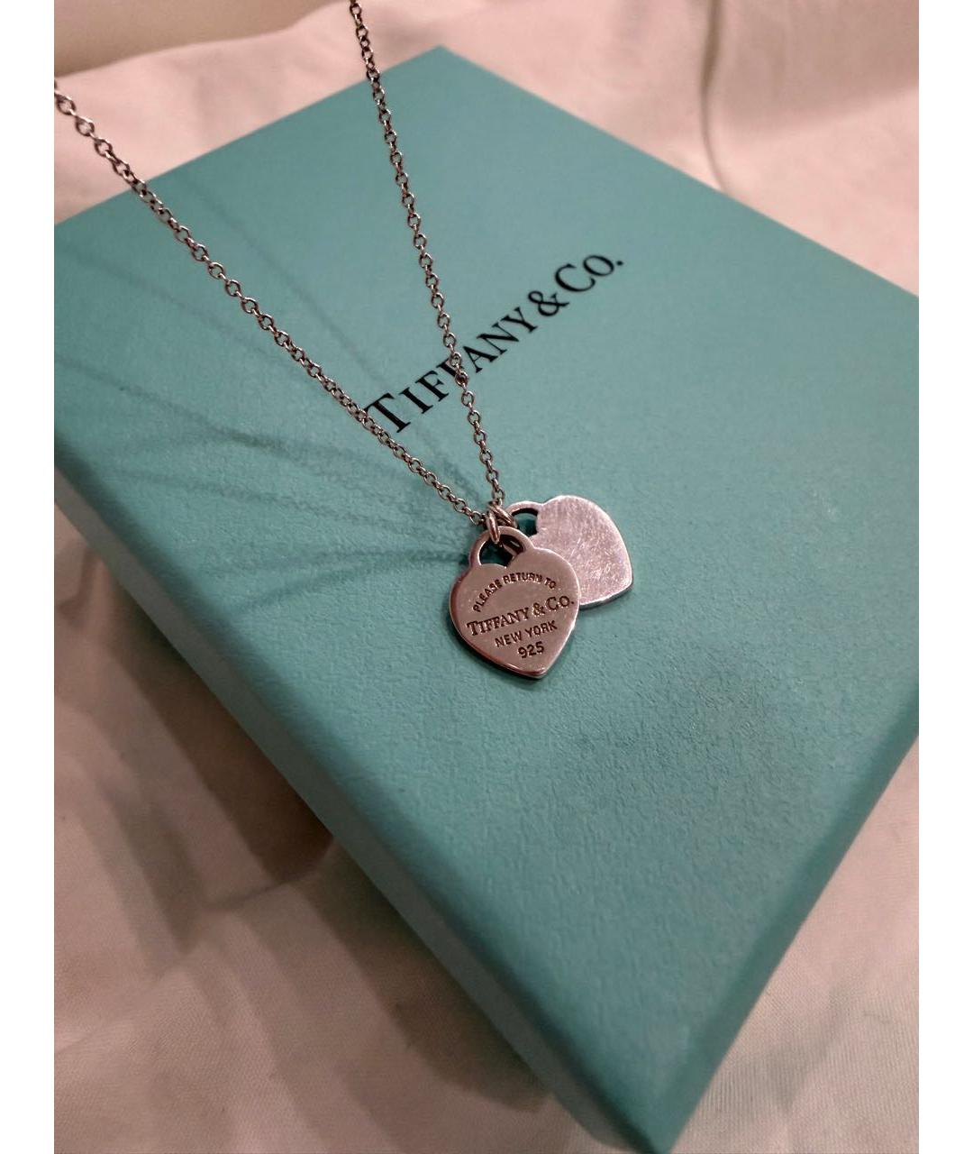 TIFFANY&CO Серебряная серебряная цепочка, фото 4