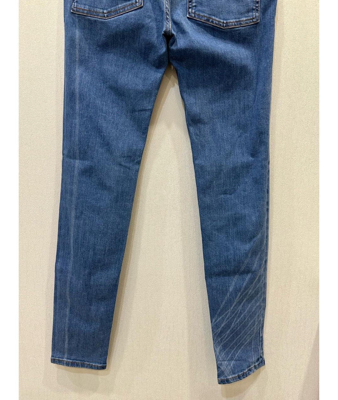 CHANEL Синие джинсы слим, фото 7