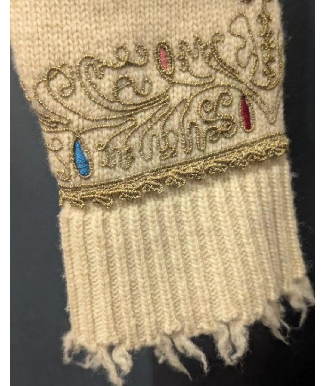 ETRO Бежевый шерстяной джемпер / свитер, фото 5