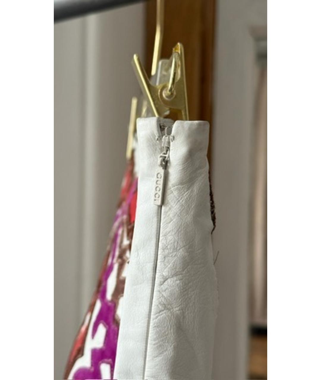 GUCCI Белая юбка мини, фото 3