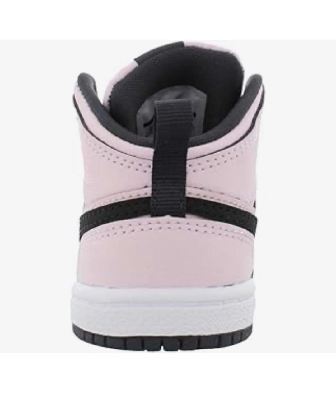 NIKE Розовые кеды из искусственной кожи, фото 2