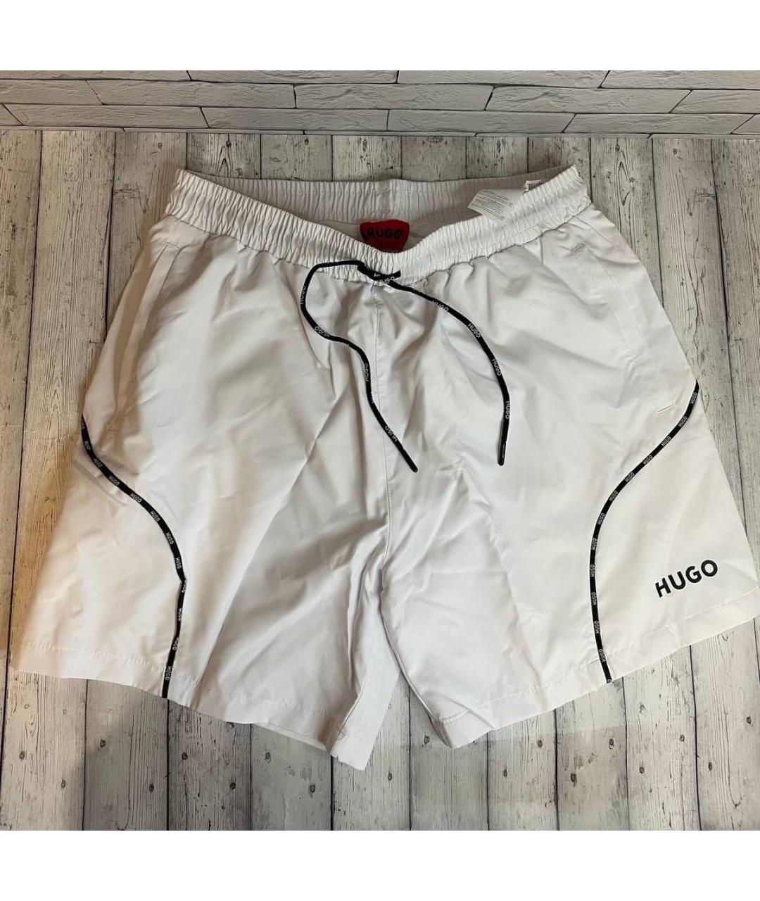 HUGO BOSS Белые шорты, фото 6