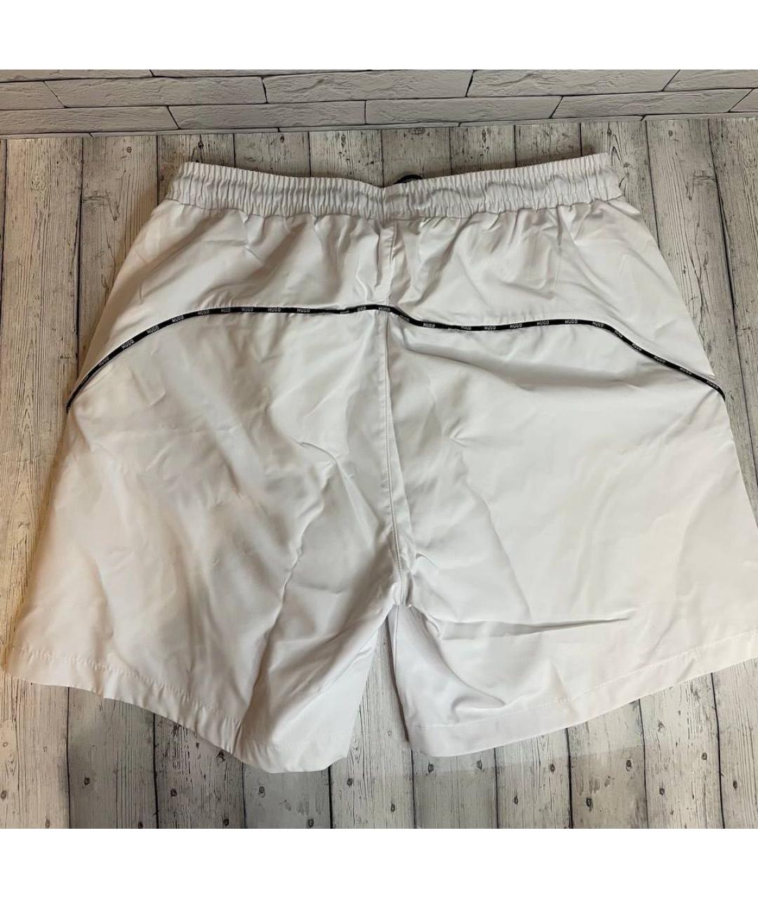 HUGO BOSS Белые шорты, фото 2