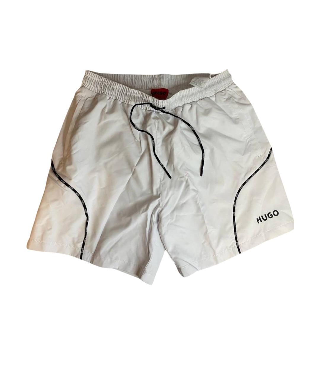 HUGO BOSS Белые шорты, фото 1