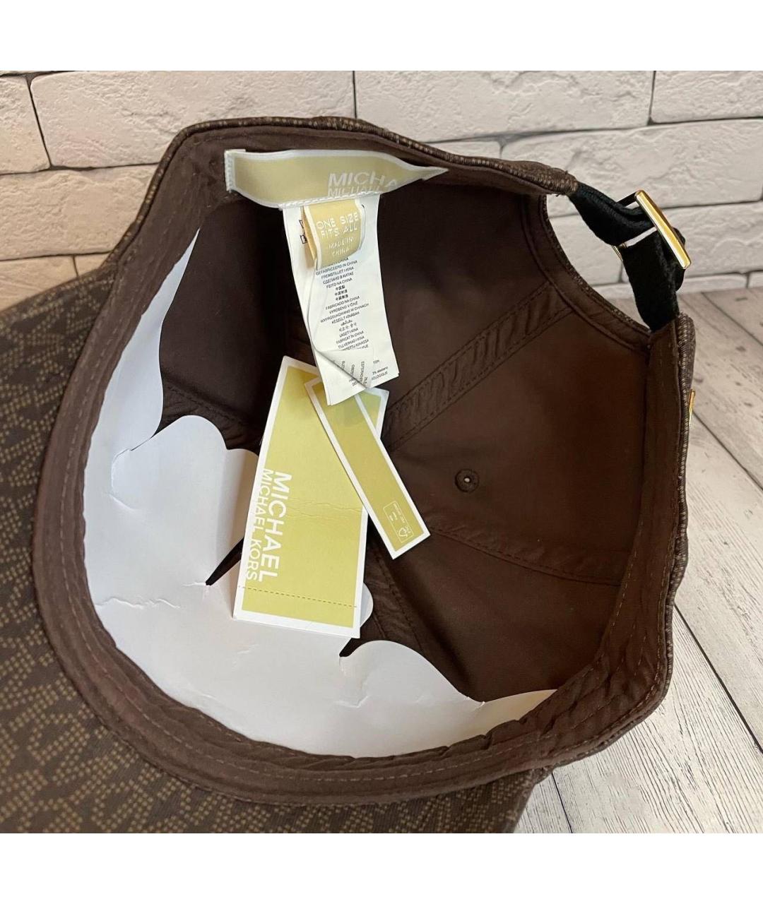 MICHAEL KORS Коричневая кепка, фото 3