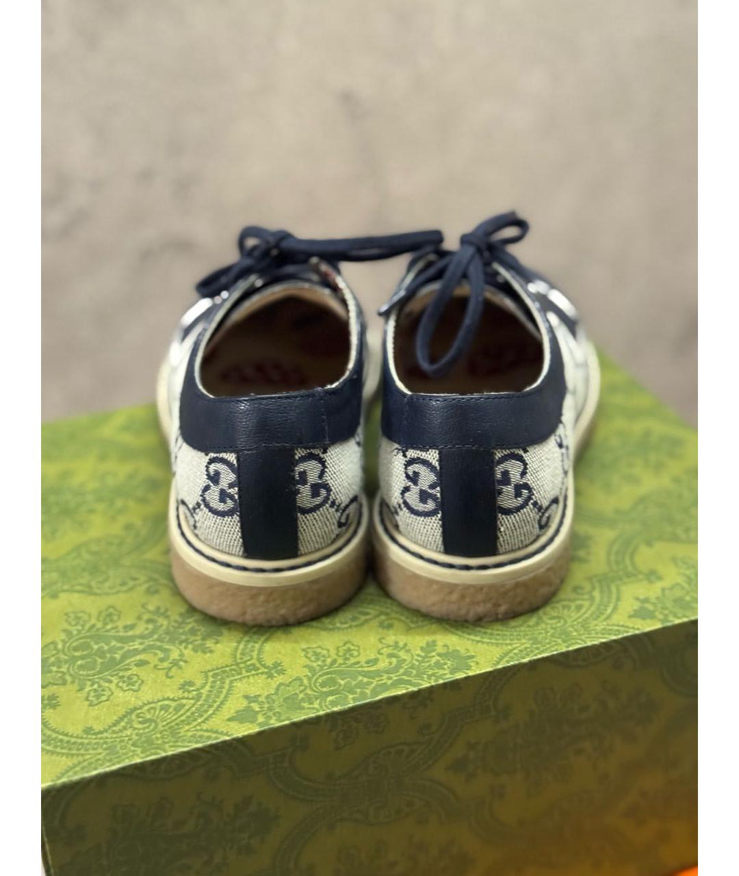 GUCCI KIDS Темно-синие ботинки, фото 3