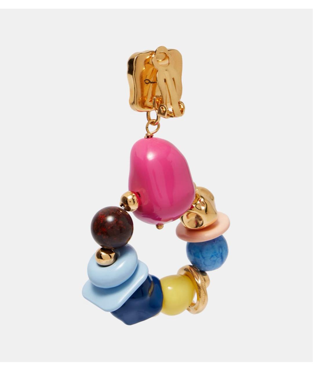 OSCAR DE LA RENTA Мульти металлические серьги, фото 6