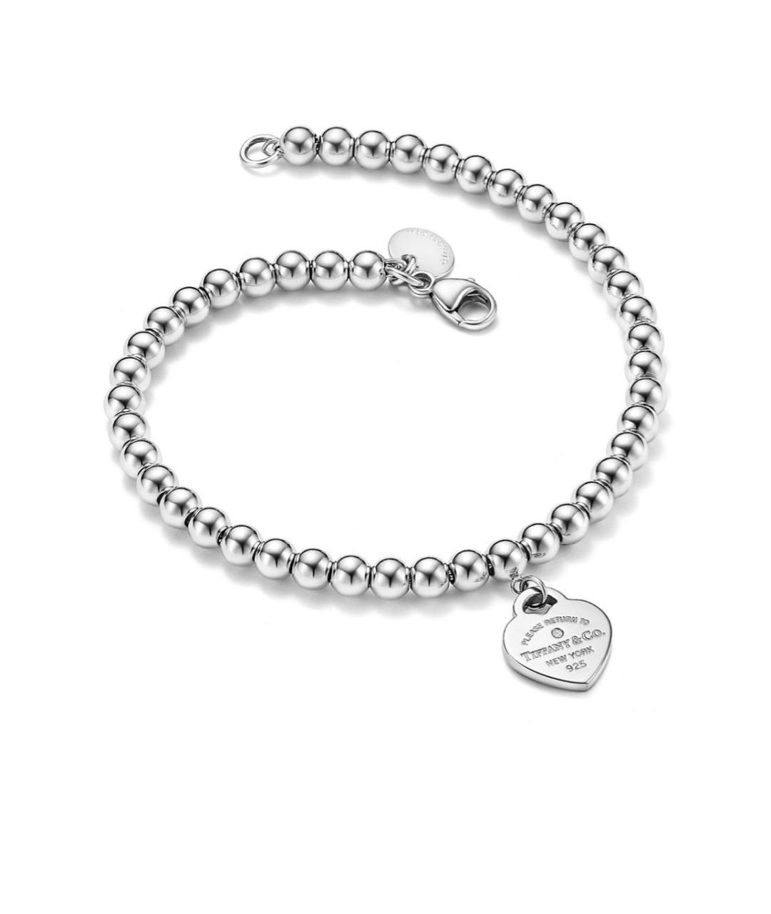 TIFFANY&CO Серебрянный серебряный браслет, фото 5