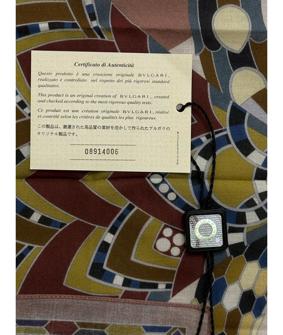 BVLGARI Мульти хлопковый платок, фото 4