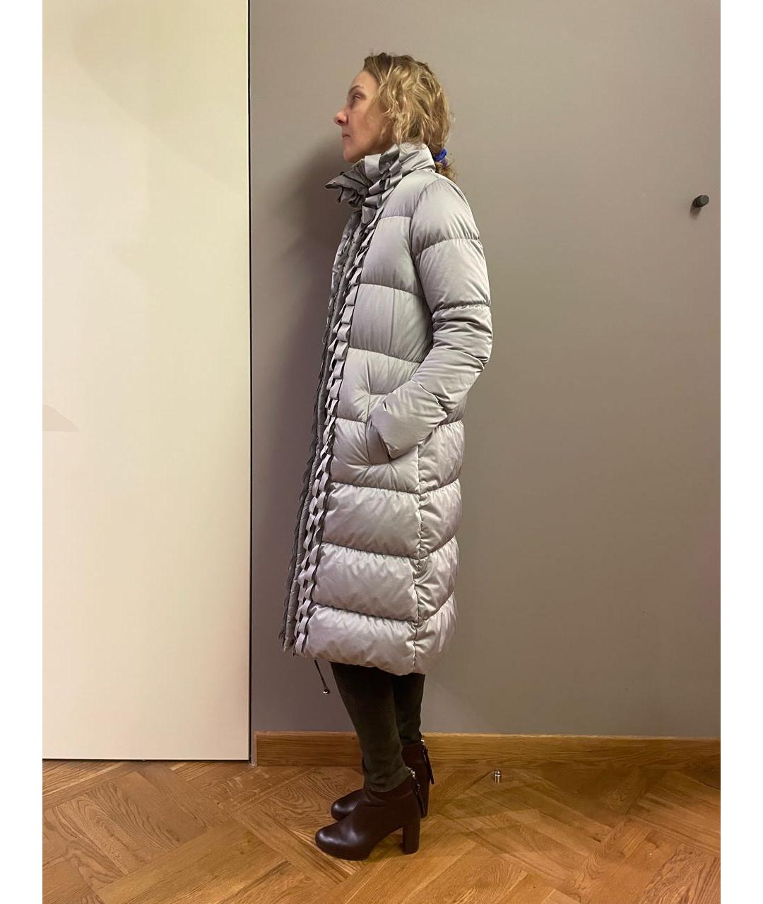 PAUL SMITH Серый синтетический пуховик, фото 5