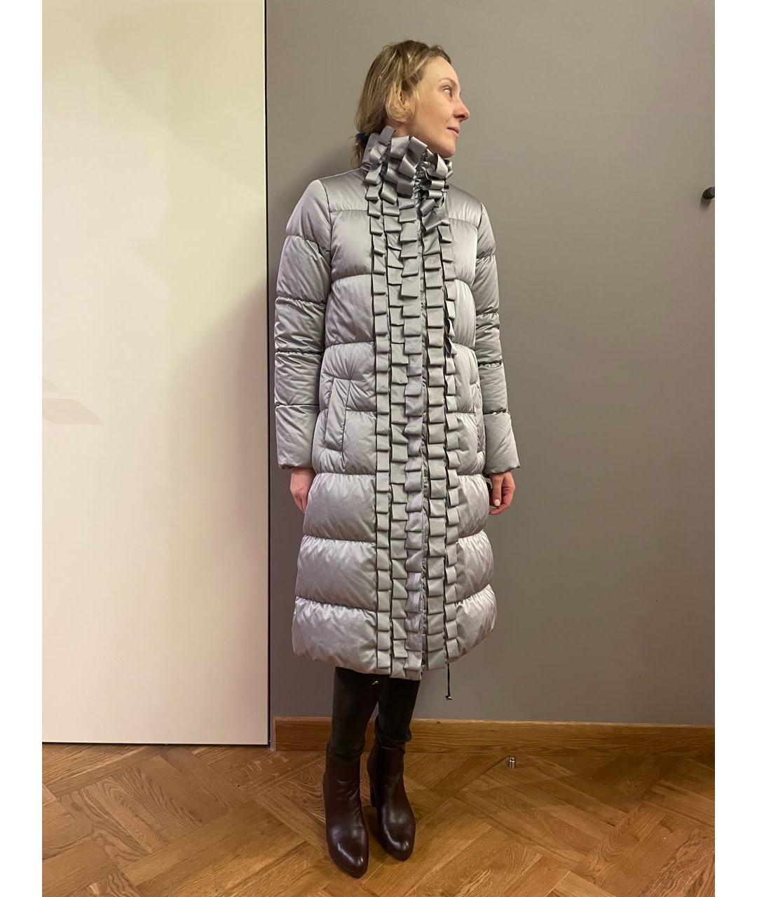 PAUL SMITH Серый синтетический пуховик, фото 6