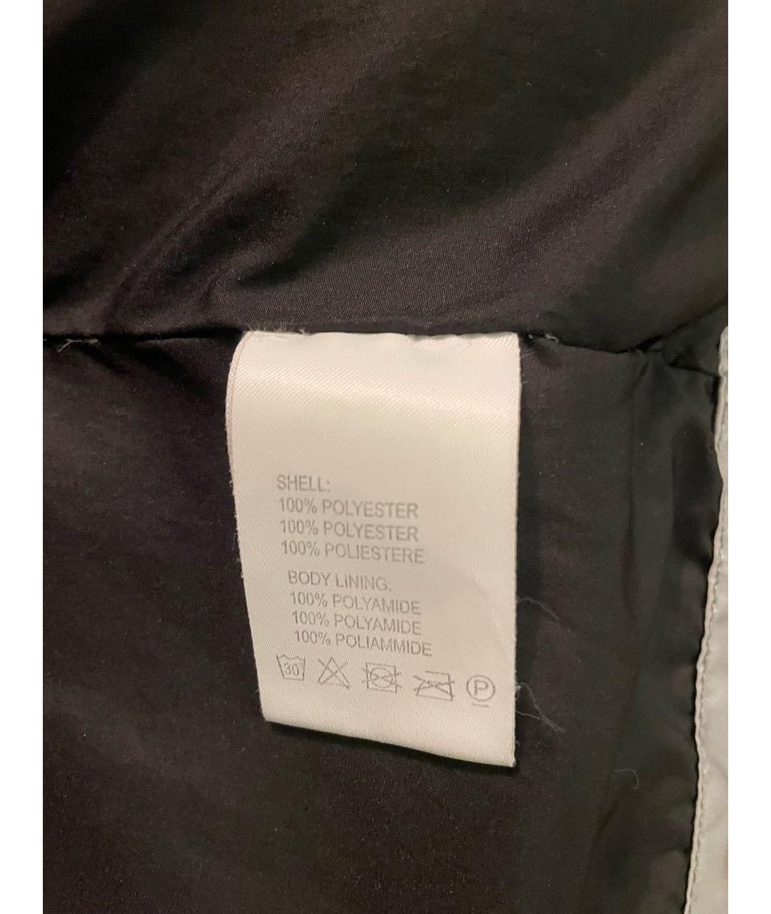 PAUL SMITH Серый синтетический пуховик, фото 7