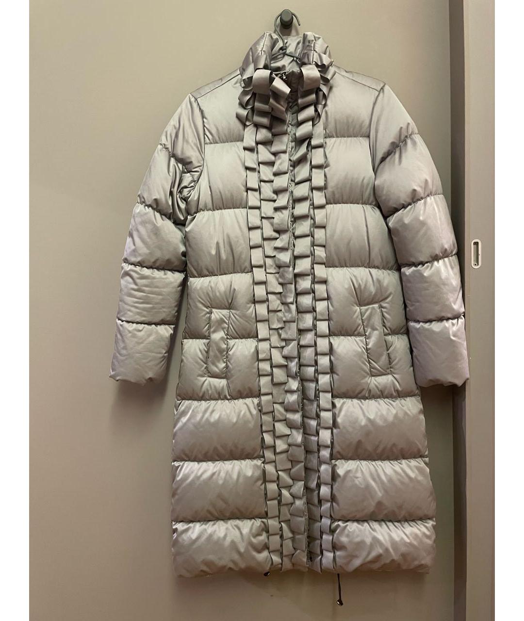 PAUL SMITH Серый синтетический пуховик, фото 8