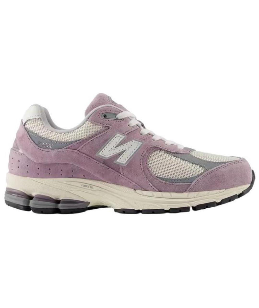 NEW BALANCE Фиолетовые замшевые кроссовки, фото 1