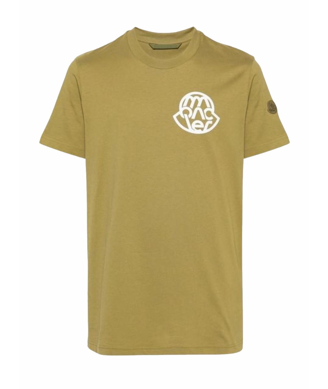 MONCLER Хлопко-эластановая майка, фото 1