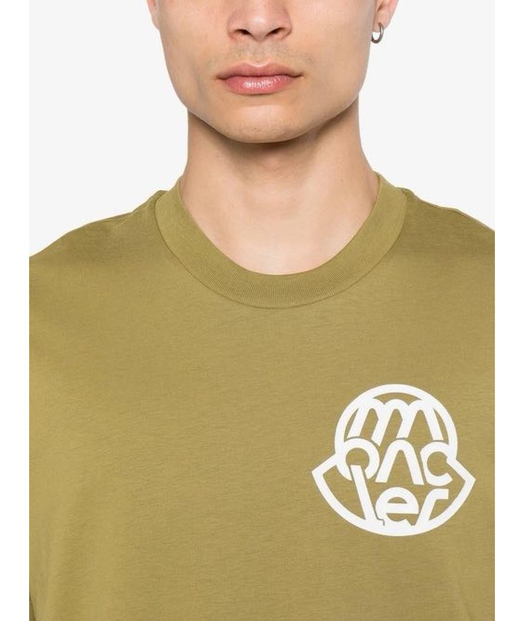 MONCLER Хлопко-эластановая майка, фото 2