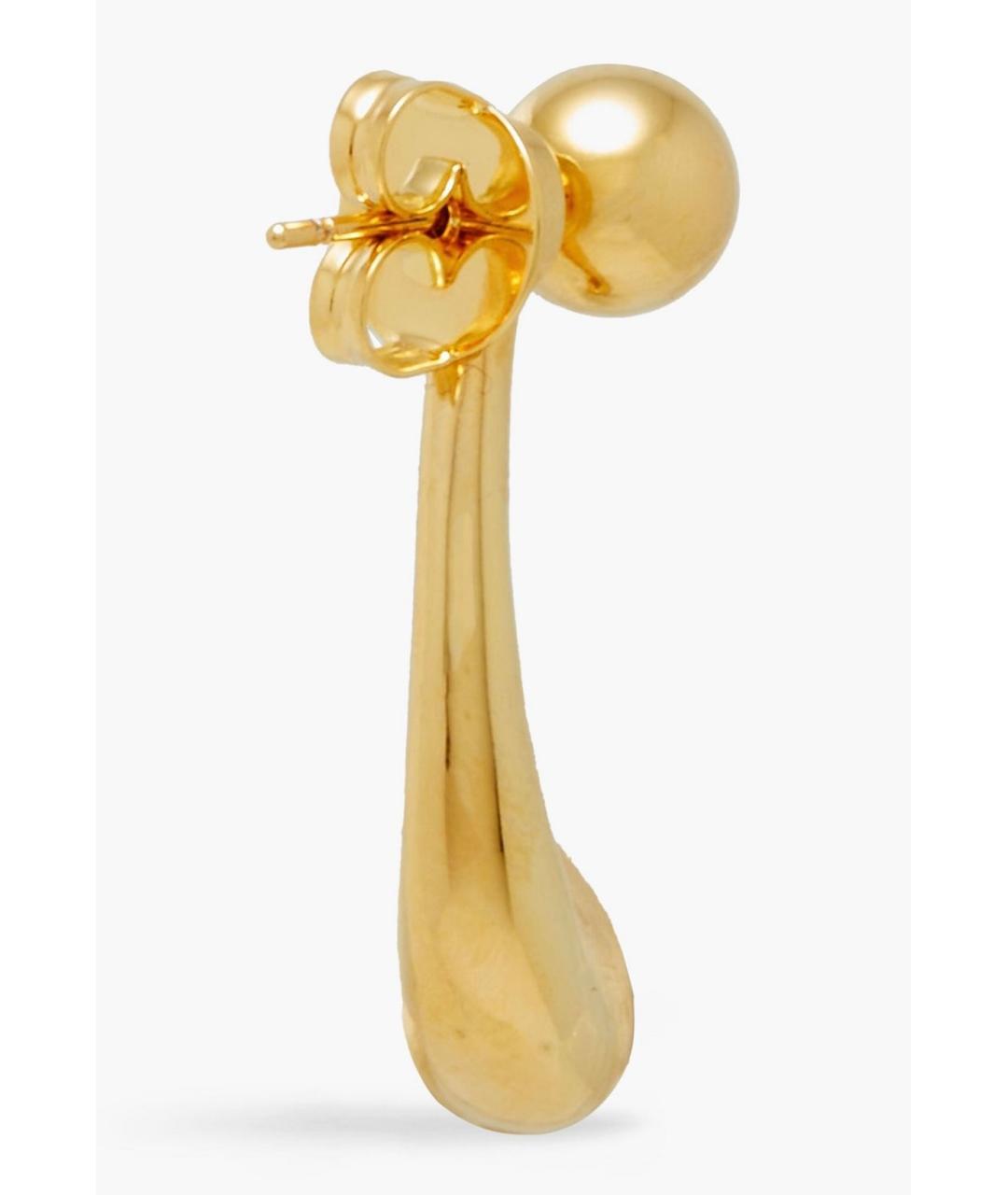 ZIMMERMANN Золотые латунные серьги, фото 3