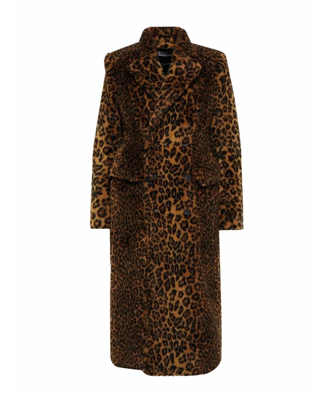 BALENCIAGA Коричневое пальто, фото 1