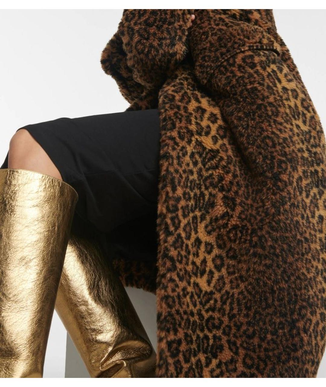 BALENCIAGA Коричневое пальто, фото 4