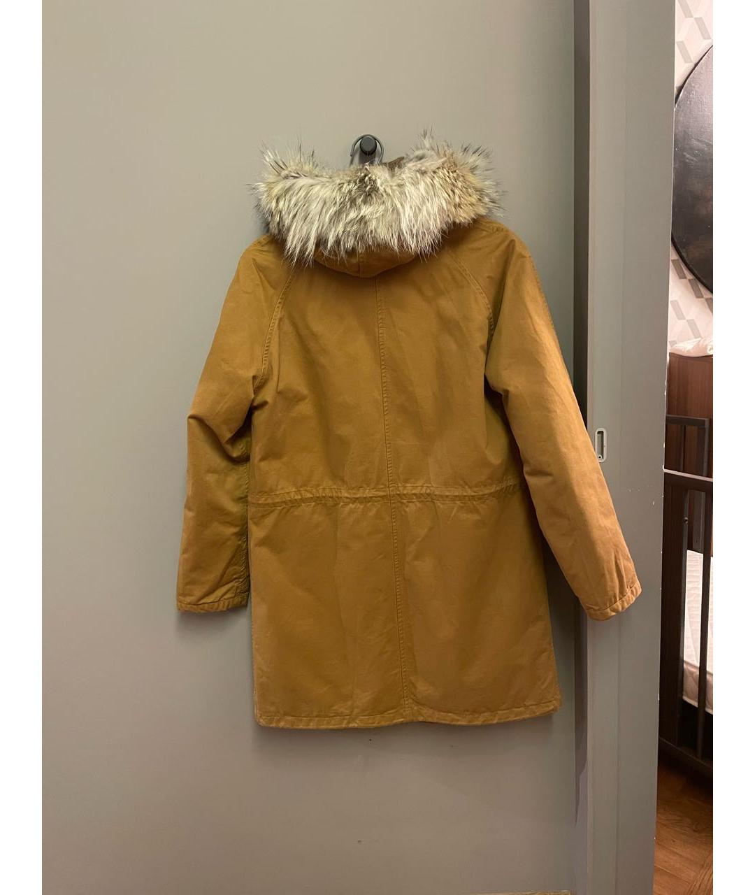ARMY YVES SALOMON Хаки хлопковая парка, фото 2