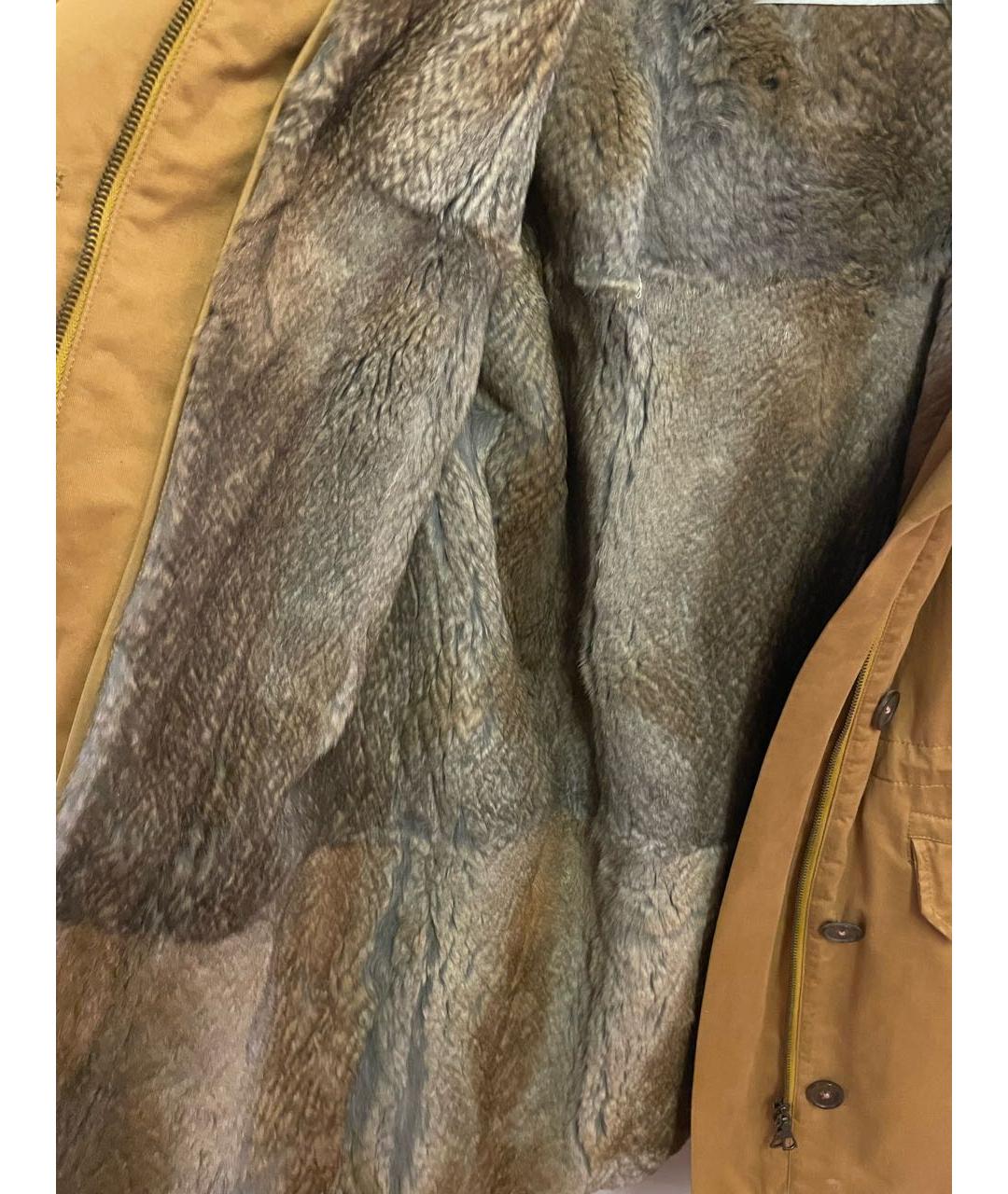 ARMY YVES SALOMON Хаки хлопковая парка, фото 4