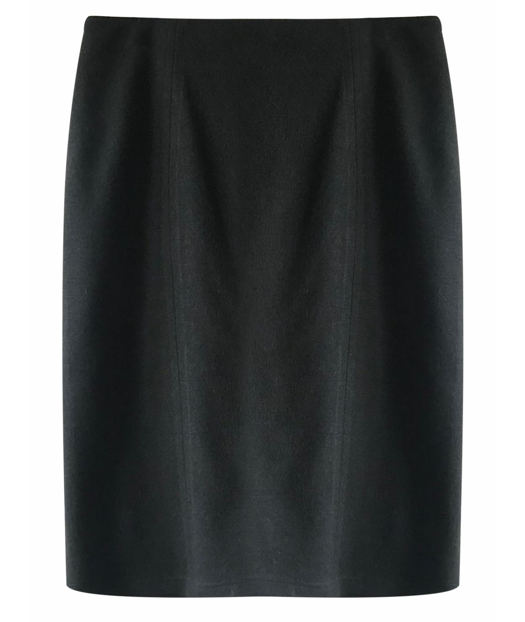 MAX MARA Черная шерстяная юбка мини, фото 1