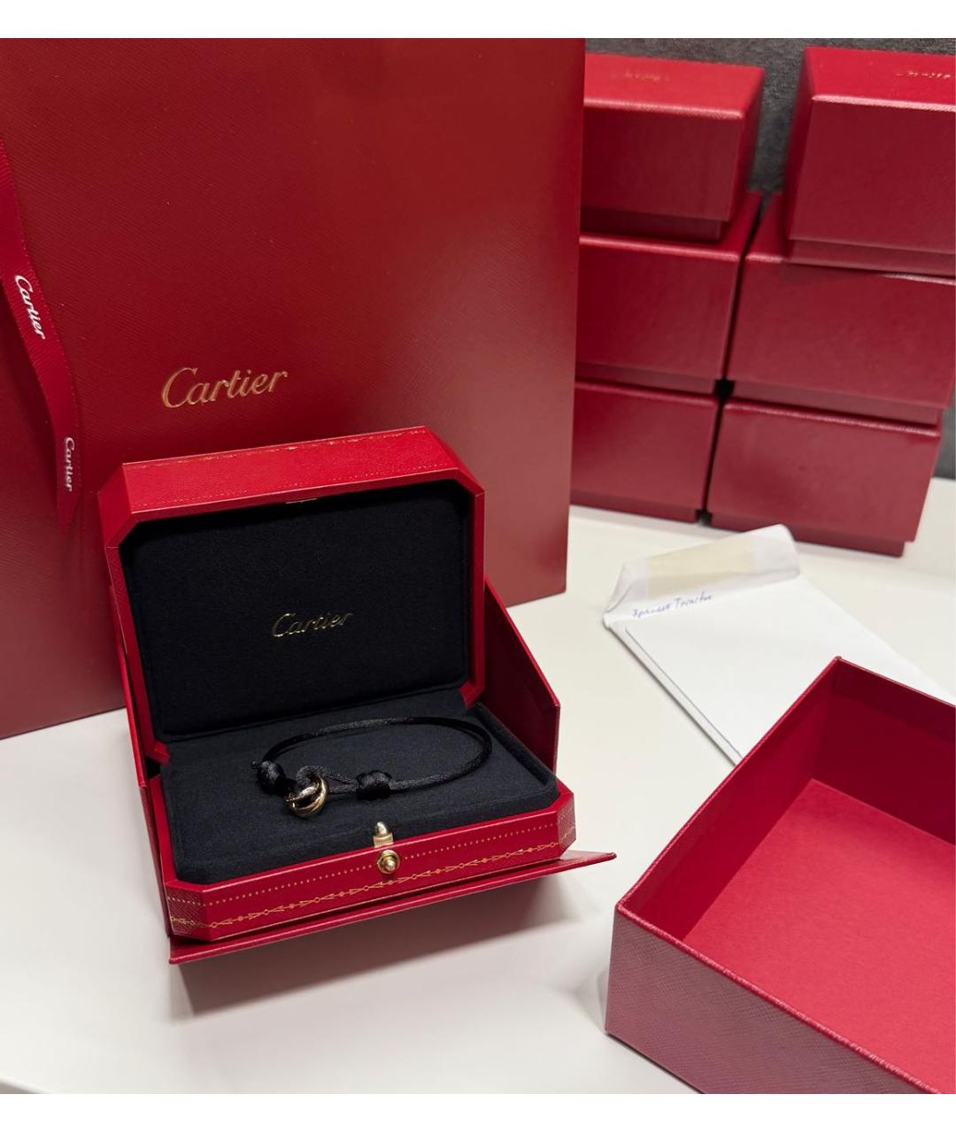 CARTIER Черный браслет, фото 2