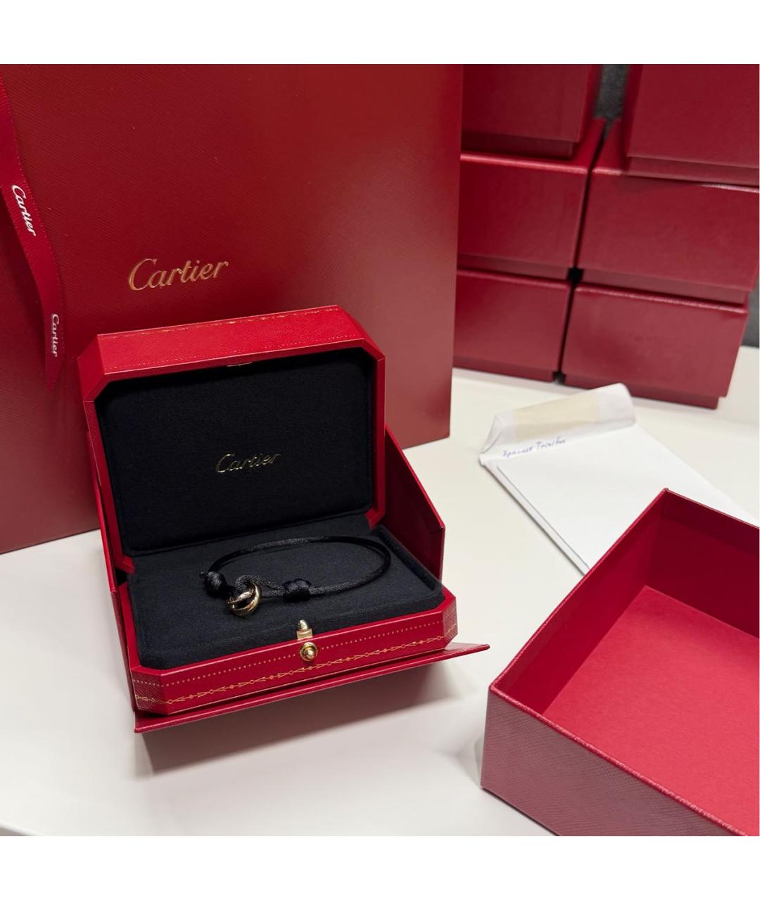 CARTIER Черный браслет, фото 3