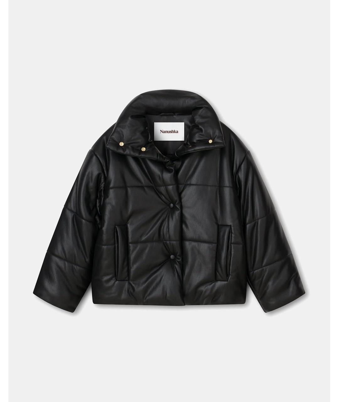 NANUSHKA Черная куртка, фото 5