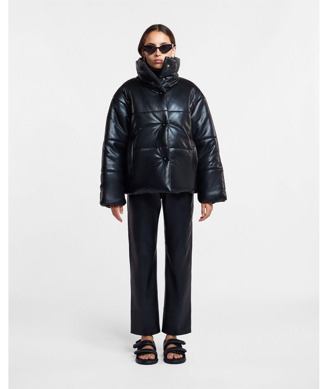 NANUSHKA Черная куртка, фото 3