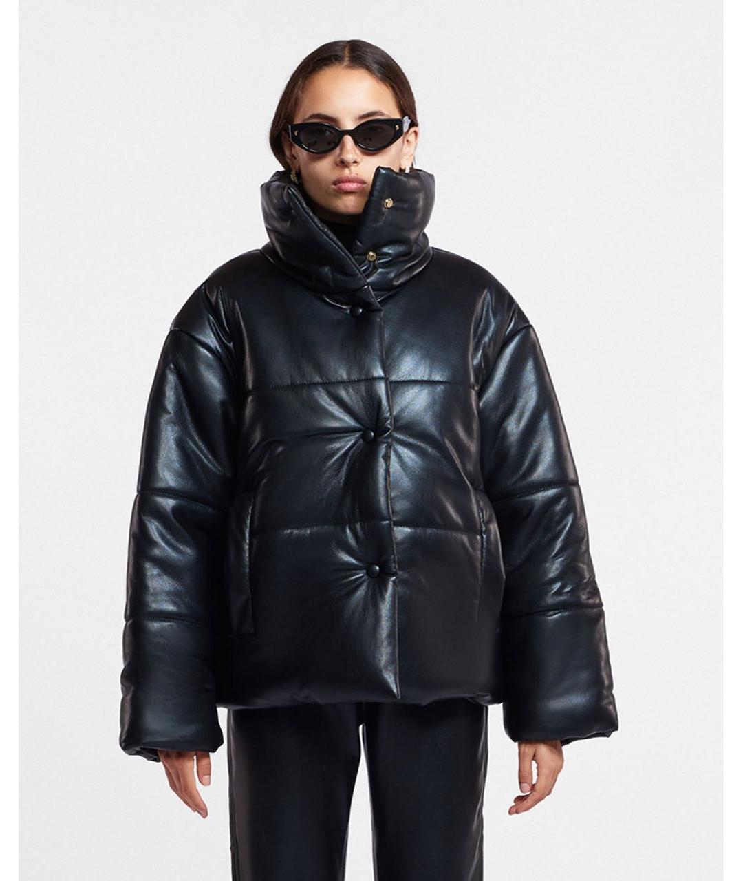 NANUSHKA Черная куртка, фото 2