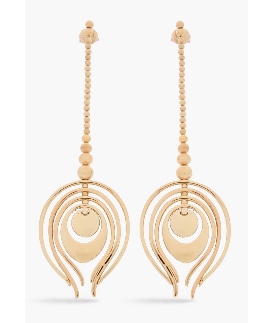 ZIMMERMANN Золотые латунные серьги, фото 6