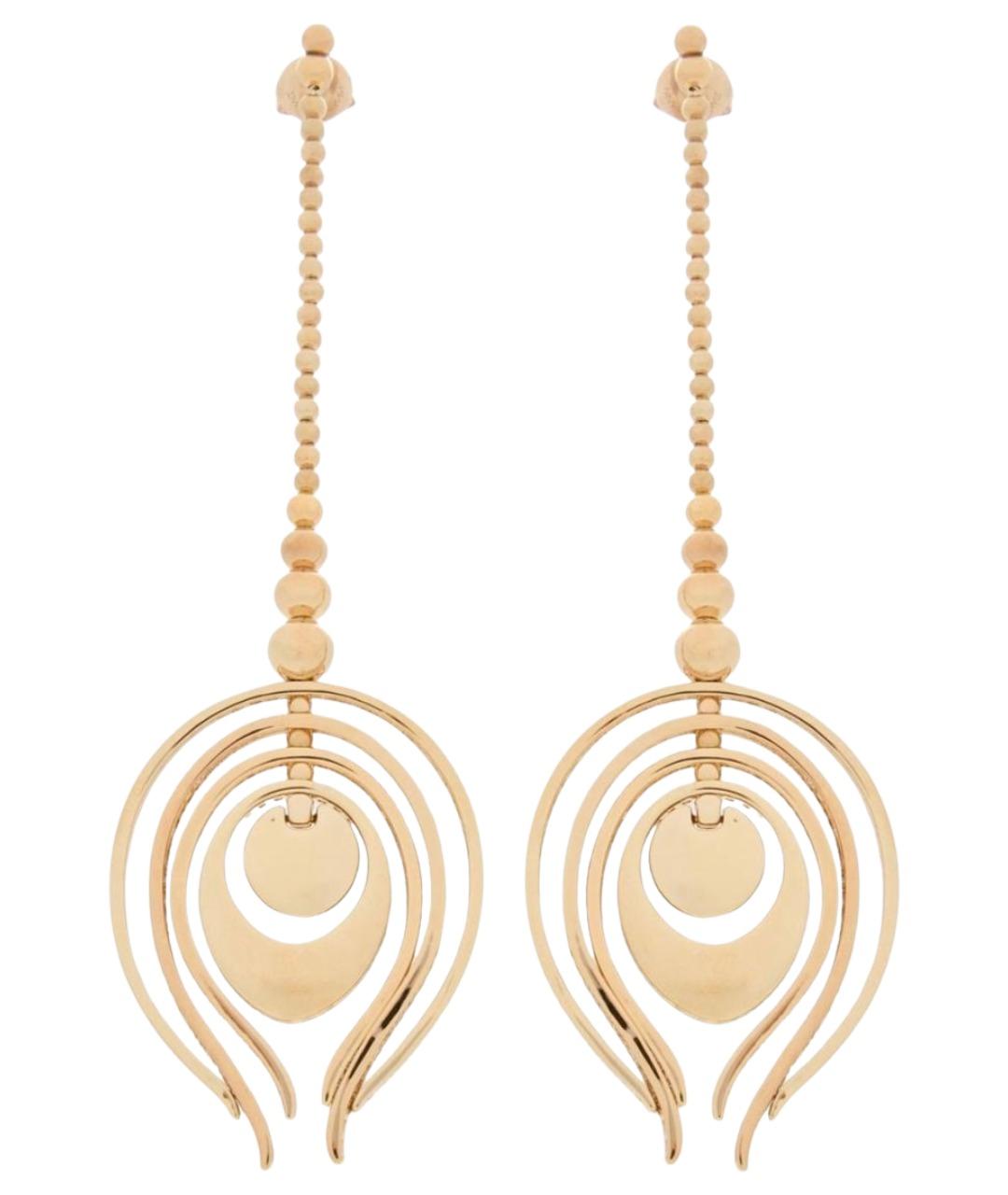 ZIMMERMANN Золотые латунные серьги, фото 1