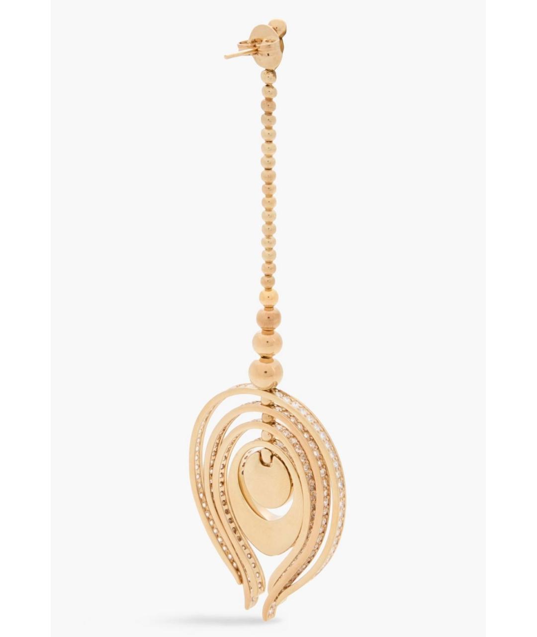 ZIMMERMANN Золотые латунные серьги, фото 5