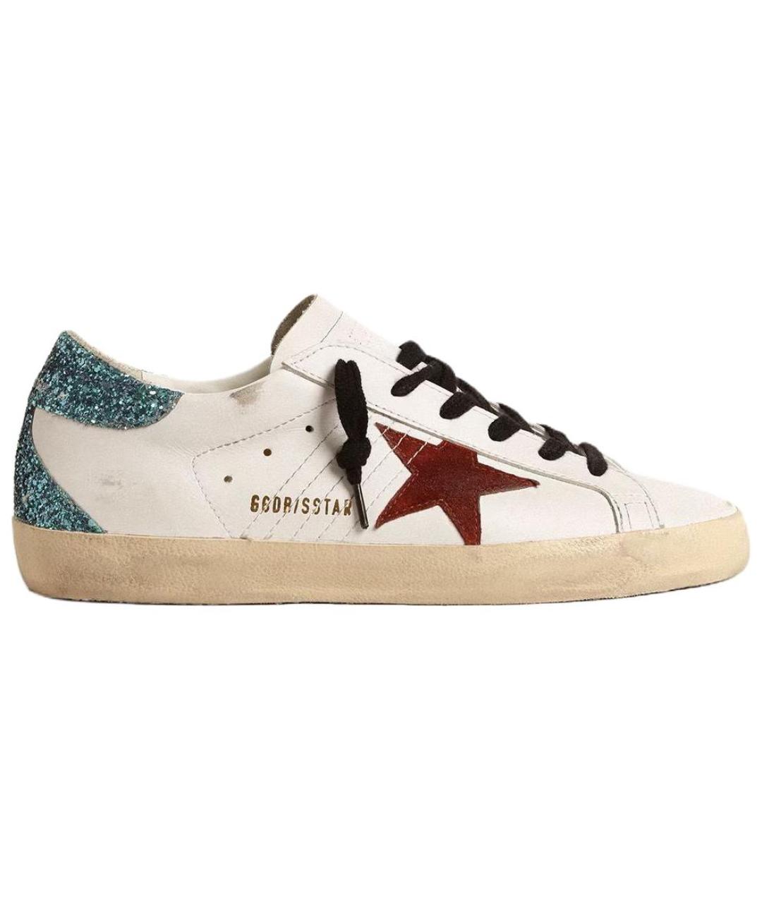 GOLDEN GOOSE DELUXE BRAND Мульти кожаные кеды, фото 1