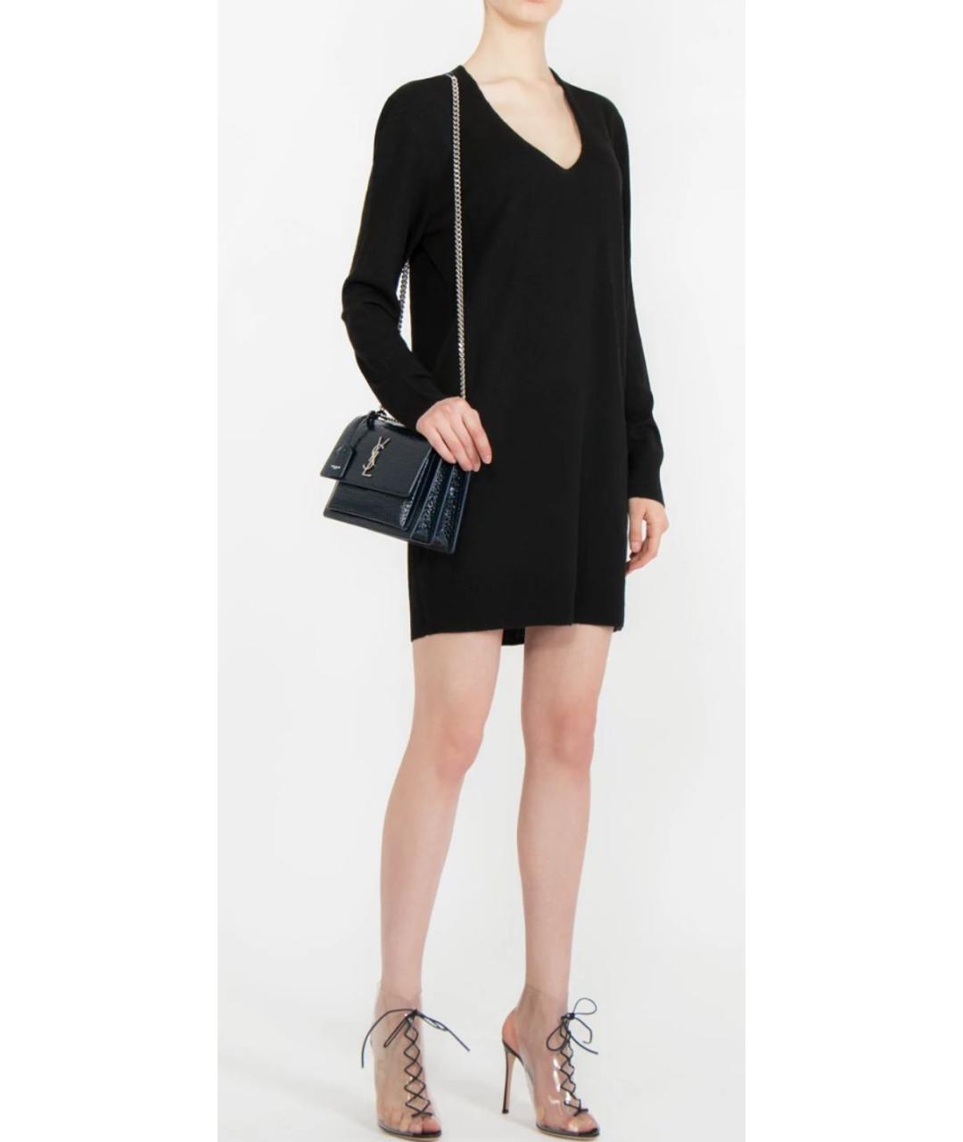 EQUIPMENT Черный кашемировый джемпер / свитер, фото 7