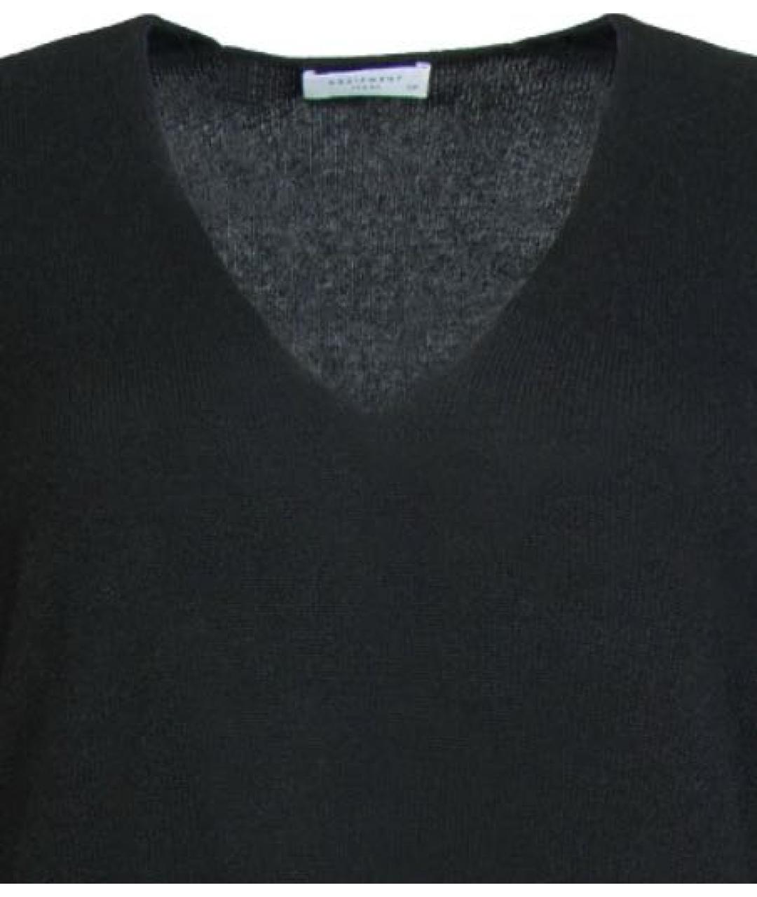 EQUIPMENT Черный кашемировый джемпер / свитер, фото 3